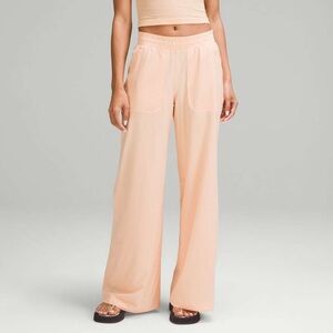 lululemon athletica Peach Wide Leg Pants